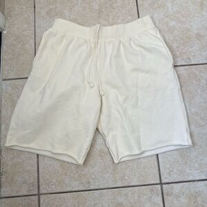 Champion Men's Athletic Cream Shorts